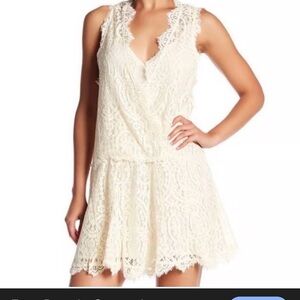 FP Movement by Free People Cream Lace Dress
